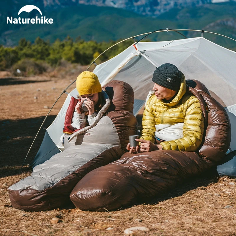 Naturehike Snowbird Mummy Sleeping Bag 650FP Duck Down -20°C Winter Outdoor Camping Warm Ultralight Thickened Adult Sleeping Bag - Image 6