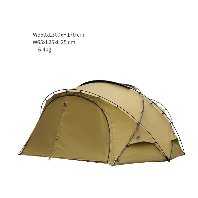8 Persons Large Waterproof Tent Outdoor Lawn Arabic Camping Tent For Sale - Image 6