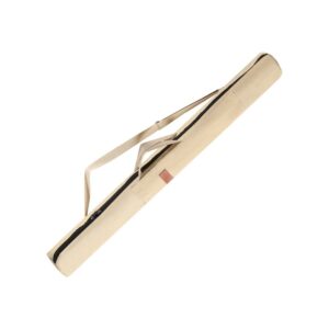 Canvas Fishing Rod Bag Large Capacity With Umbrella Pocket Shoulder Strap Handle For Fishing Outdoor Camping Hiking