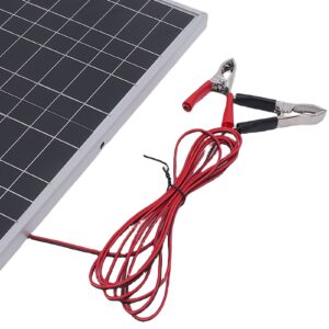 Solar Panel 10W 12V Polycrystalline Silicon Solar Panel with Controller for Camping Outdoor Activities