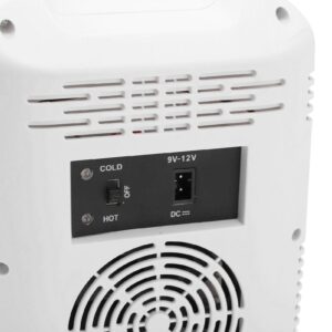 Mini Fridge 4L Cooling Warming Low Noise Mini Refrigerator for Car Food Drink Skincare Cosmetics