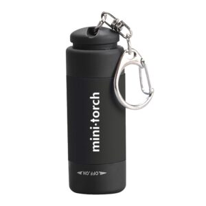 USB Rechargeable Keychain Flashlights, 0.3W Mini Keychain Light, 5 Pack Waterproof Small Flashlights for Emergency LED Tiny Flashlight Colorful Gift for Kids Students Family, Gift
