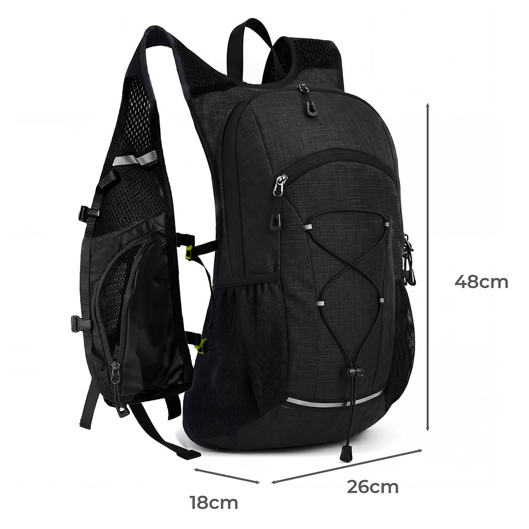 Slimbridge 20L Hiking Backpack Lightweight Rucksack Foldable Outdoor Daypack - Image 3