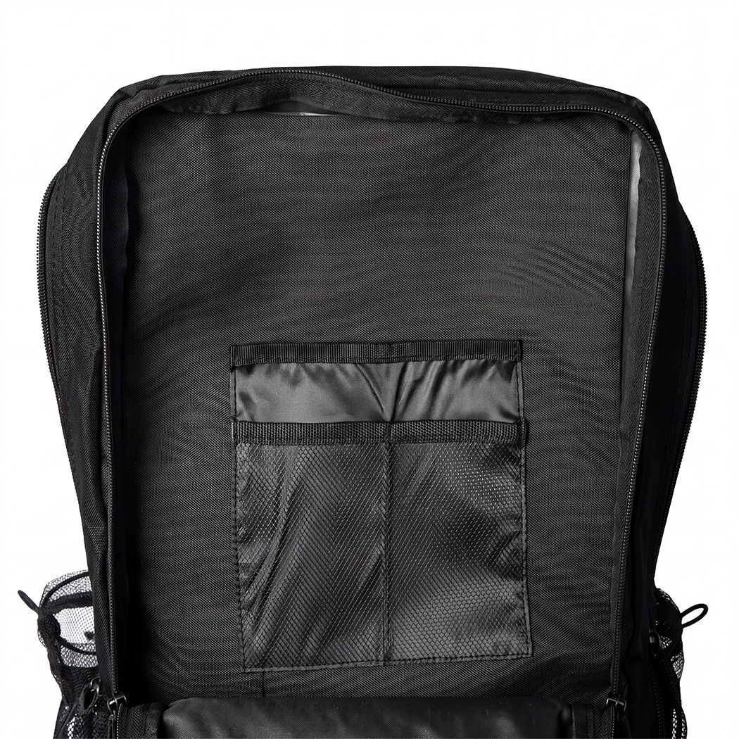 Slimbridge 45L Military Tactical Backpack Rucksack Hiking Travel Bag Black - Image 4