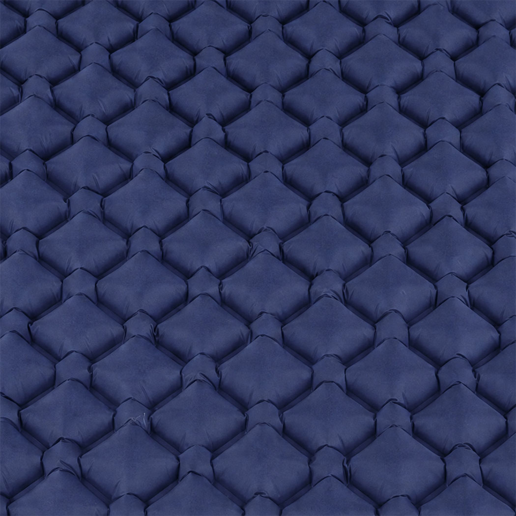 DreamZ Camping Mattress Sleeping Pad Inflation 40D Nylon TPU Camping Blue - Image 5
