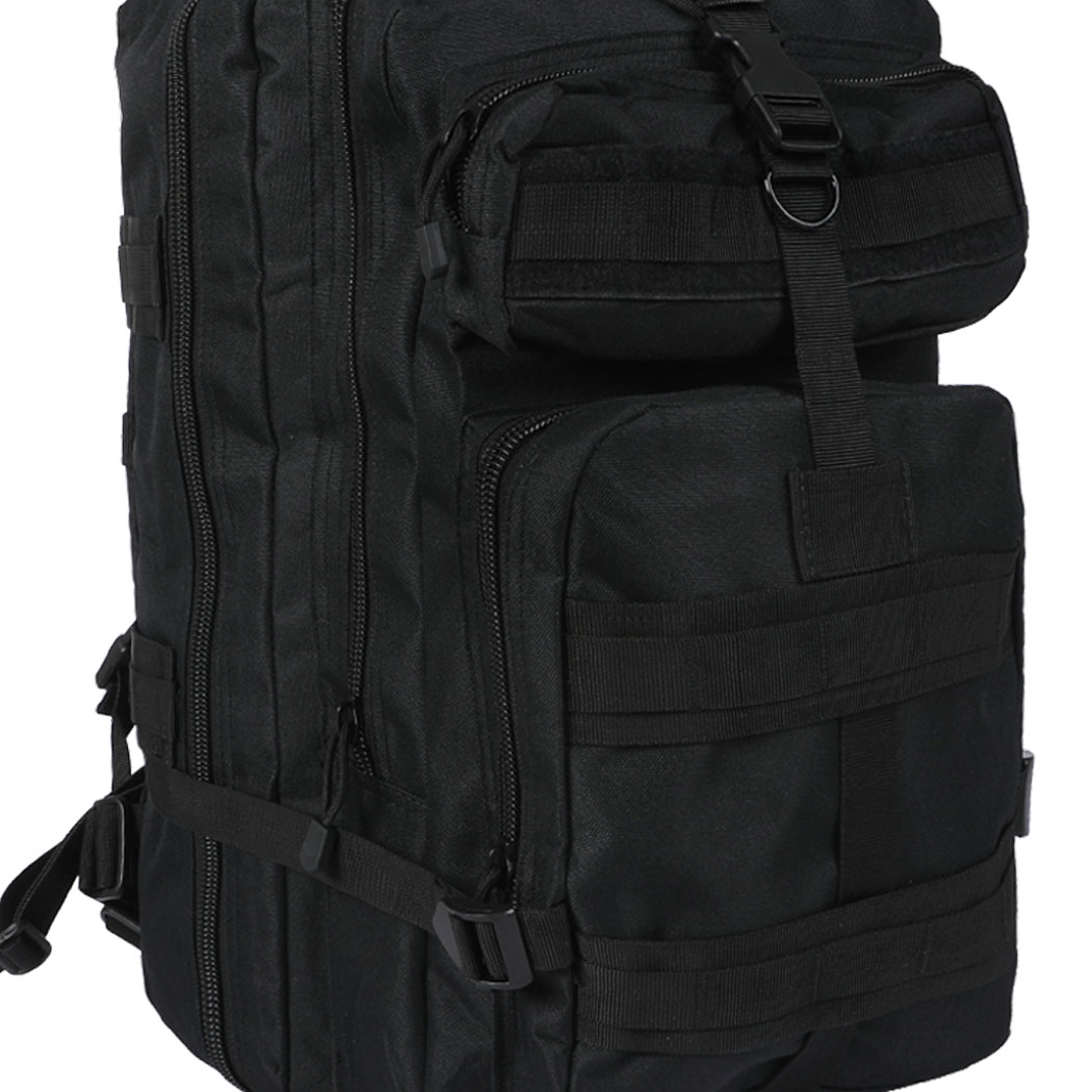 Slimbridge 40L Military Tactical Backpack Black - Image 6